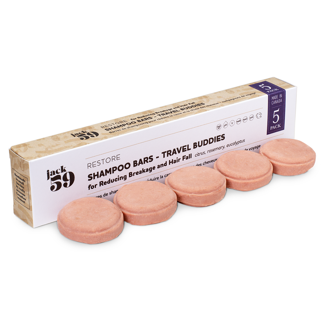 Restore Shampoo Travel Buddies Refilll Pack